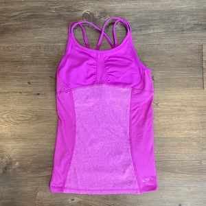 [Champion] Purple Activewear Tank Built in Bra -XS